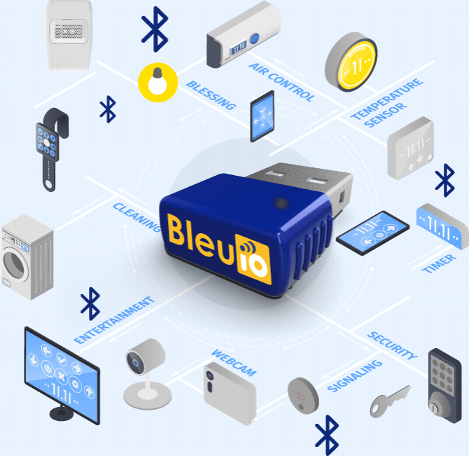 BleuIO Bluetooth Low Energy USB dongle for BLE development
