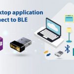C# desktop application to connect to BLE device using BleuIO